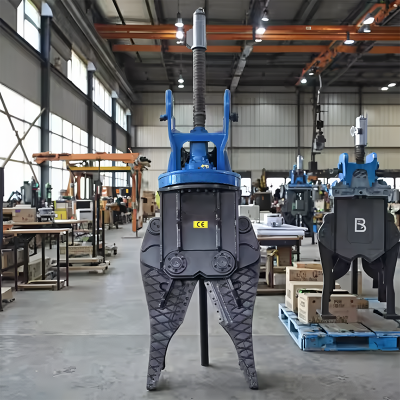 360° Rotating Demolition Shears for Vehicle Recycling