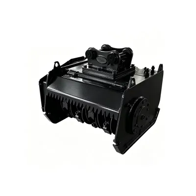 Excavator Fixed-Tooth Drum Mulcher