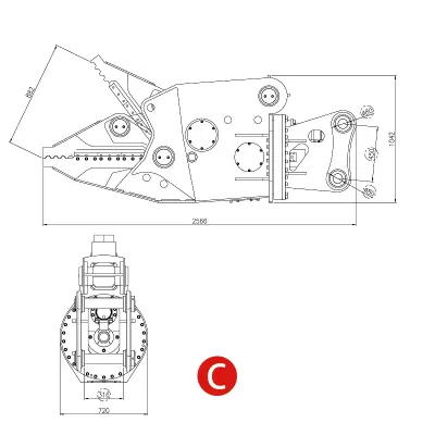 مقص تفكيك المركبات الدوار
