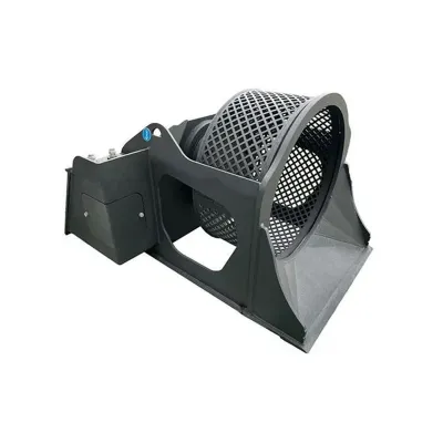 Skid Steer Rotating Screening Bucket