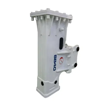 Post driver attachment for excavator